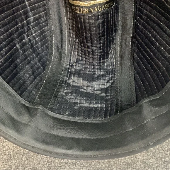 Vintage KANGOL DESIGN English Vagabond Fedora wool hat size Medium - Picture 11 of 17